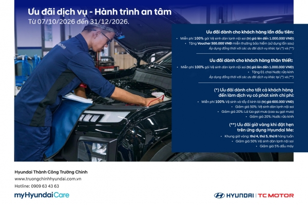 [KMDV] 🚗 ƯU ĐÃI DỊCH VỤ – HÀNH TRÌNH AN TÂM